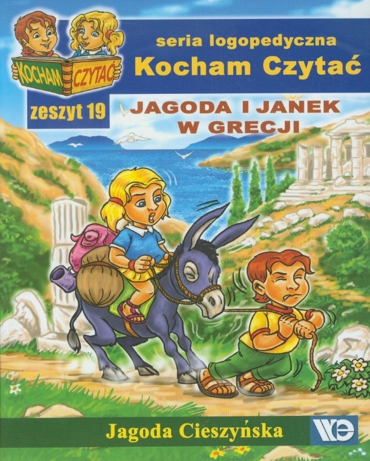 Kocham czytać. Zeszyt 19. Jagoda i Janek w Grecji