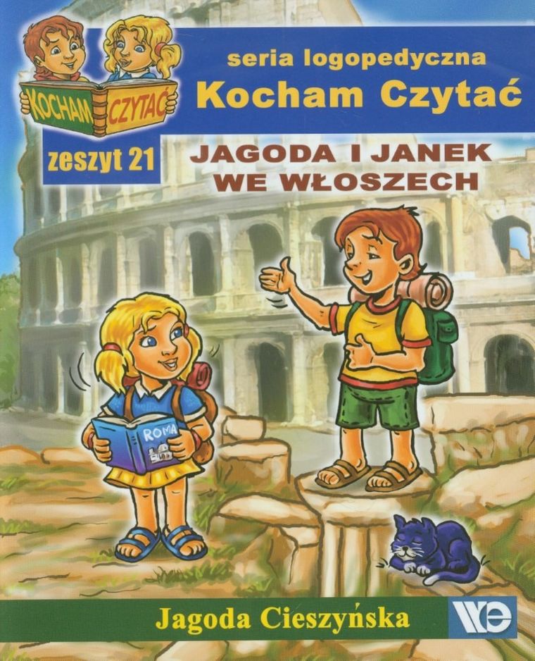 Kocham czytać. Zeszyt 21. Jagoda i Janek we Włoszech