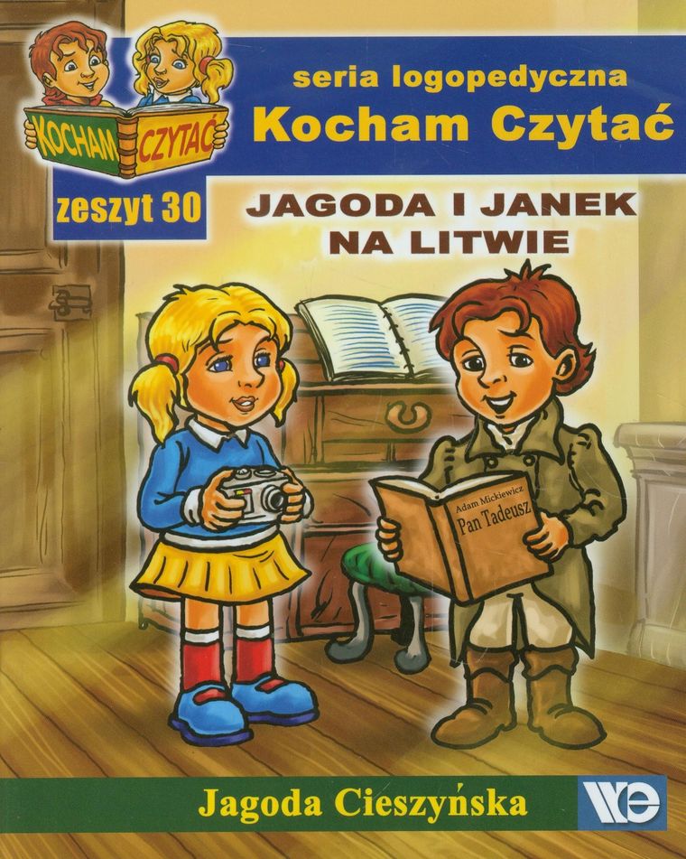 Kocham czytać. Zeszyt 30. Jagoda i Janek na Litwie