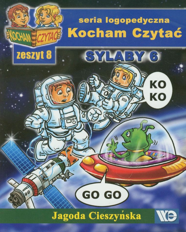 Kocham czytać. Zeszyt 8. Sylaby 6