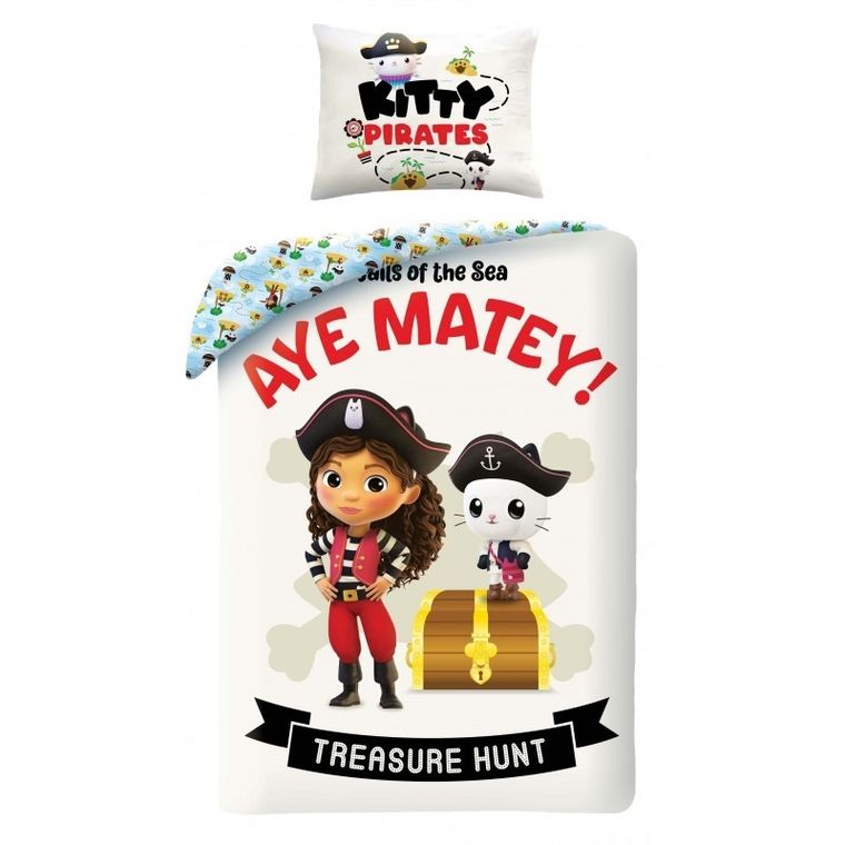 Koci Domek Gabi, 2-częściowy komplet pościeli, 140-200 cm