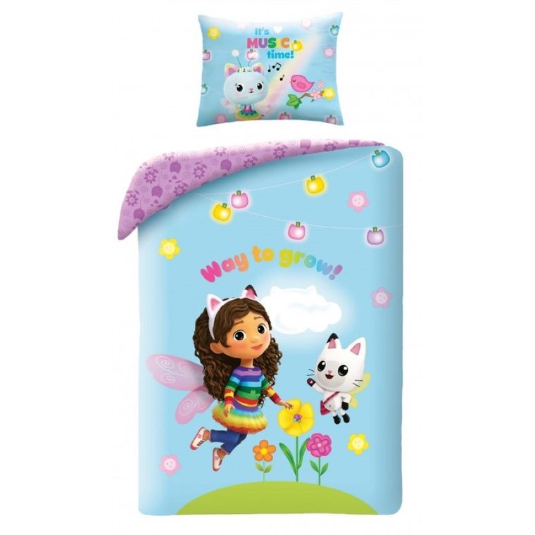 Koci Domek Gabi, 2-częściowy komplet pościeli, 160-200 cm