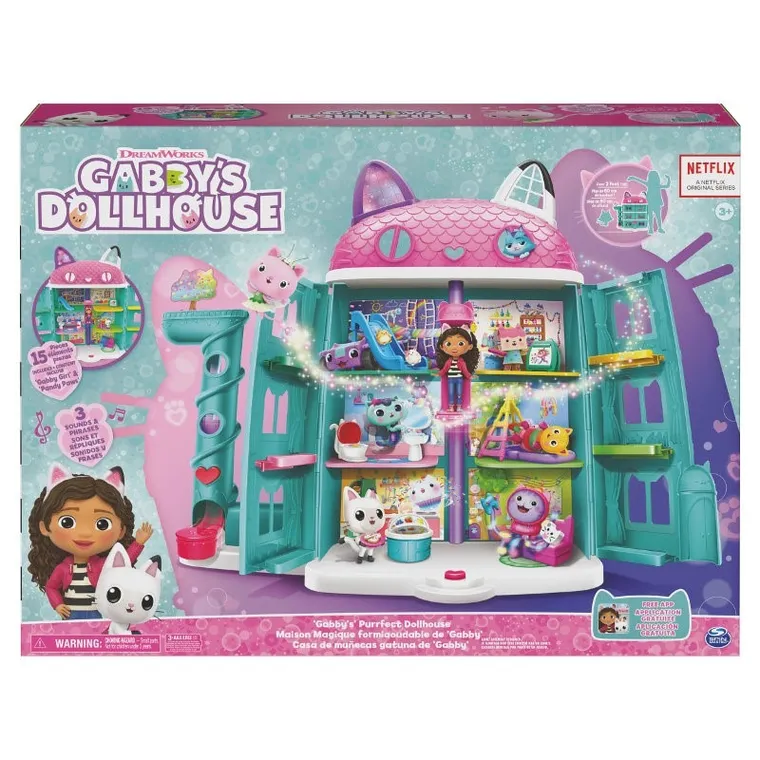 Koci Domek Gabi, domek Gabi, zestaw z figurką i akcesoriami