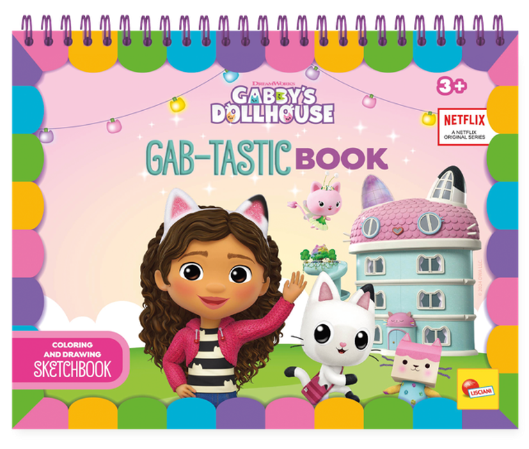 Koci Domek Gabi. Gab-Tastic. Malowanka