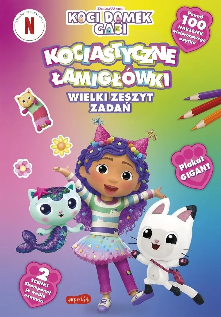 Koci Domek Gabi. Kociastyczne łamigłówki