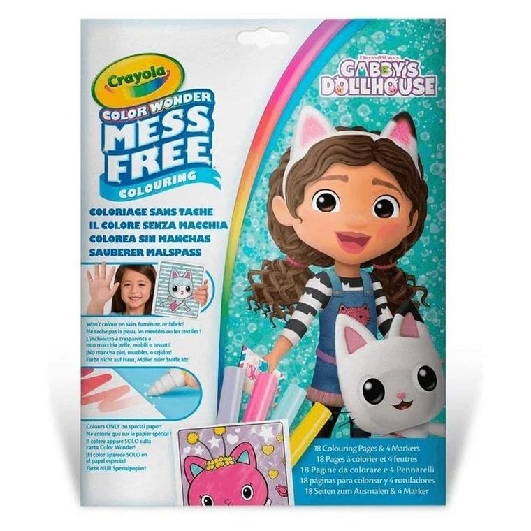 Koci Domek Gabi. Kolorowanka