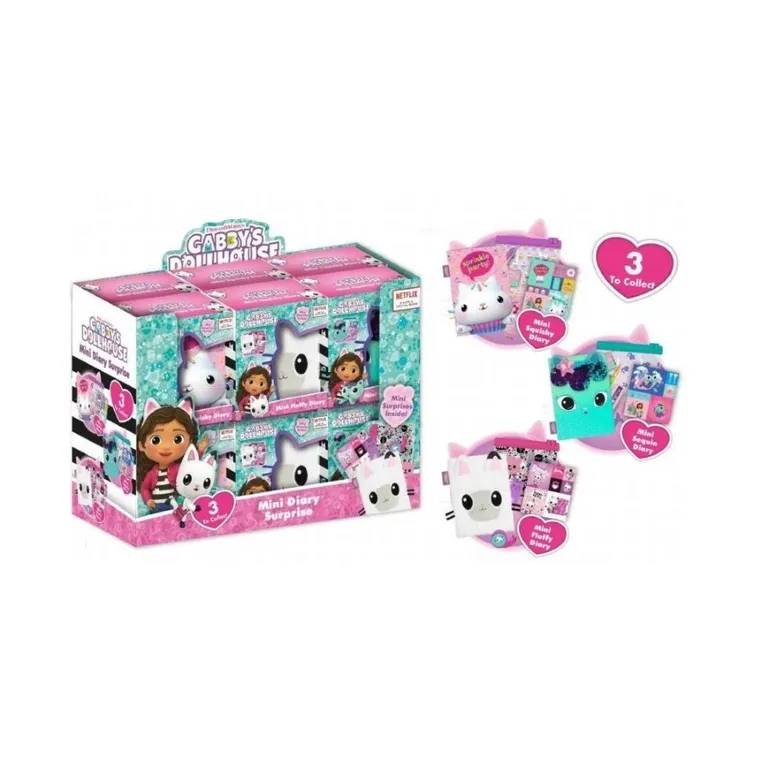 Koci Domek Gabi, mini notes z akcesoriami, 1 szt.