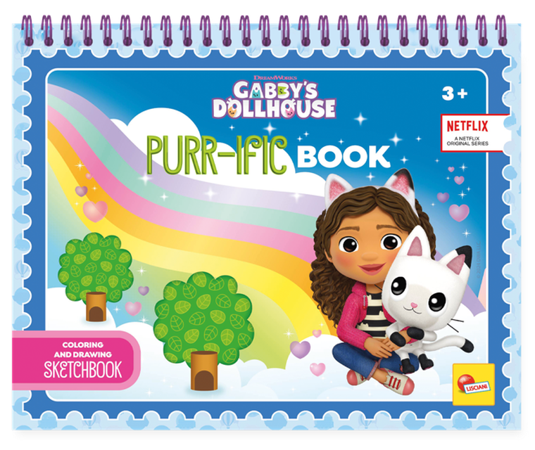 Koci Domek Gabi. Purr-ific. Kolorowanka