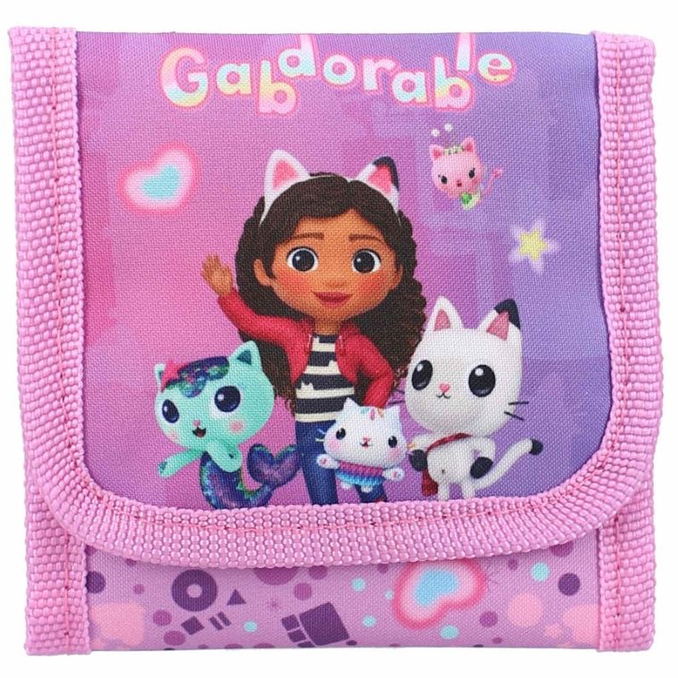 Koci Domek Gabi, Unlimited Adventures, portfel, różowy