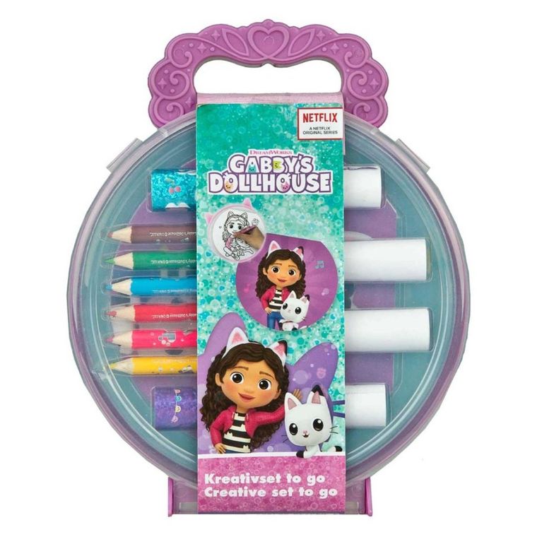 Koci Domek Gabi, zestaw kreatywny w walizeczce, 14 elementów