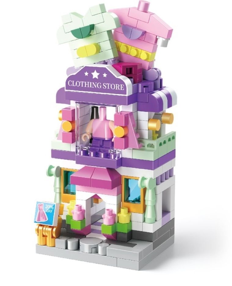 Koco, Sklep odzieżowy, klocki, 298 elementów