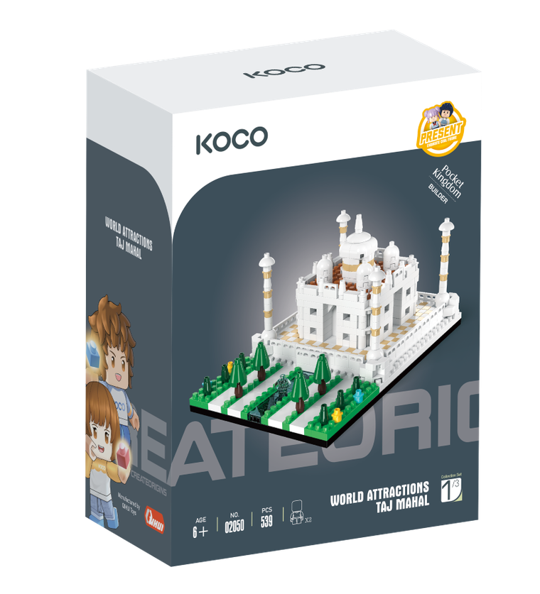 Koco, Taj Mahal, klocki, 539 elementów