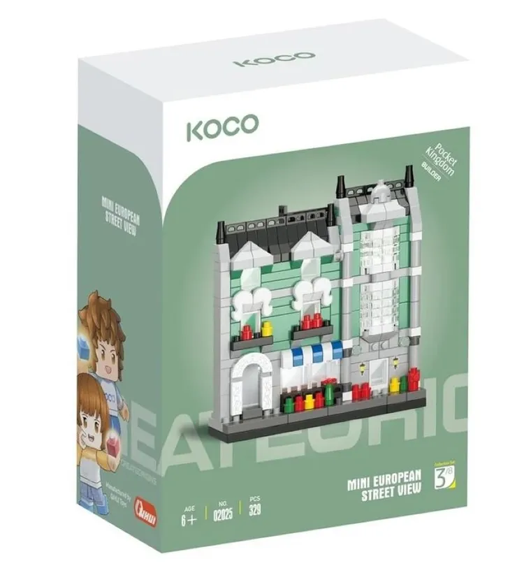 Koco, Warzywniak, klocki, 329 elementów