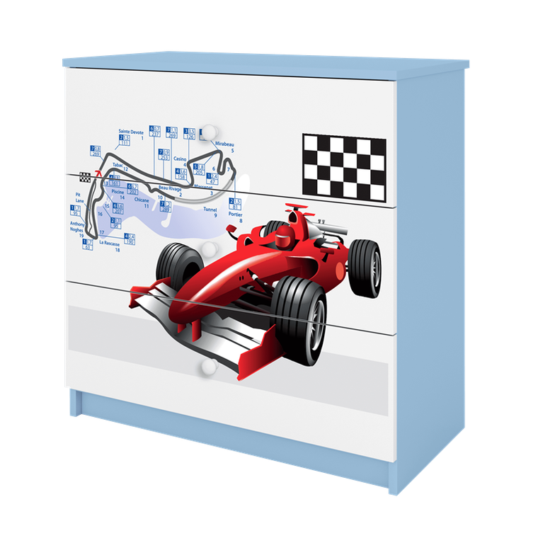 Kocot Kids, Babydreams, komoda, niebieska, formuła