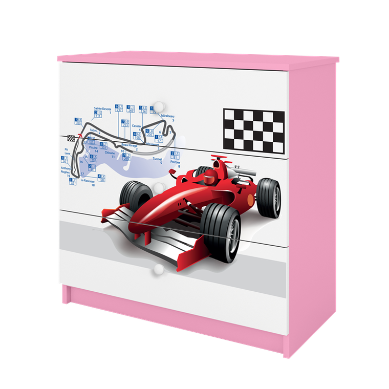 Kocot Kids, Babydreams, komoda, różowa, formuła