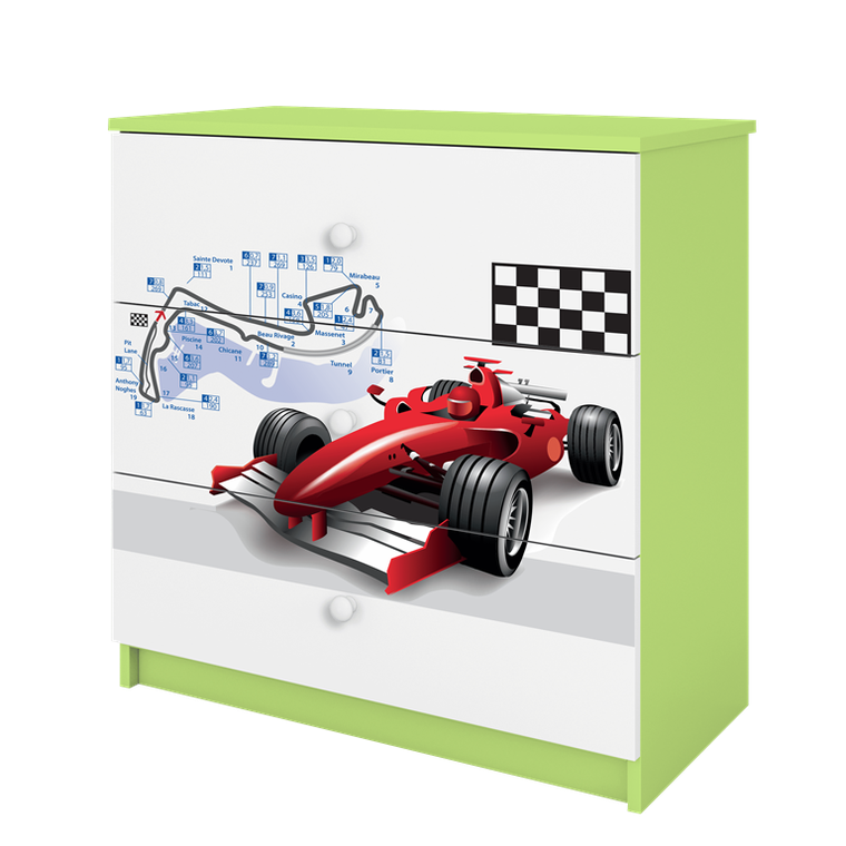 Kocot Kids, Babydreams, komoda, zielona, formuła