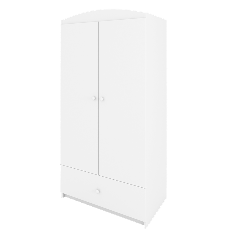 Kocot Kids, Babydreams, szafa, biała, 181.2-52-90 cm