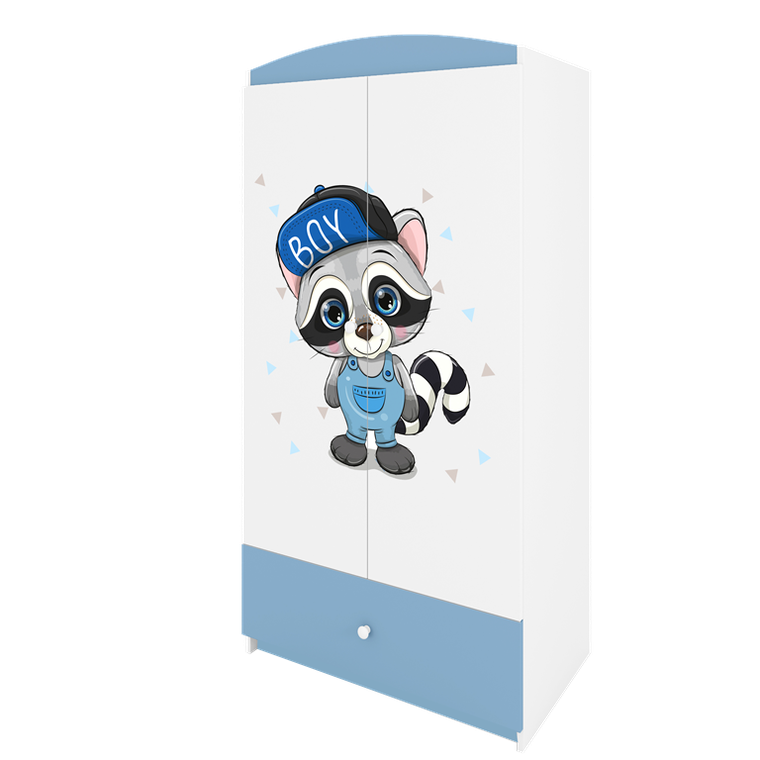 Kocot Kids, Babydreams, szafa, niebieska, szop, 181.2-52-90 cm