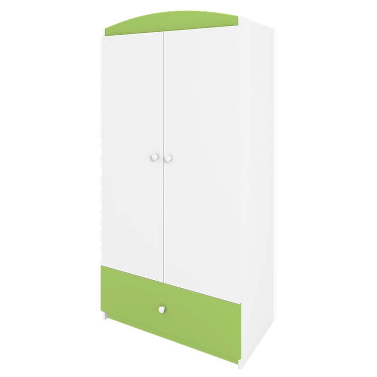 Kocot Kids, Babydreams, szafa, zielona, 181.2-52-90 cm