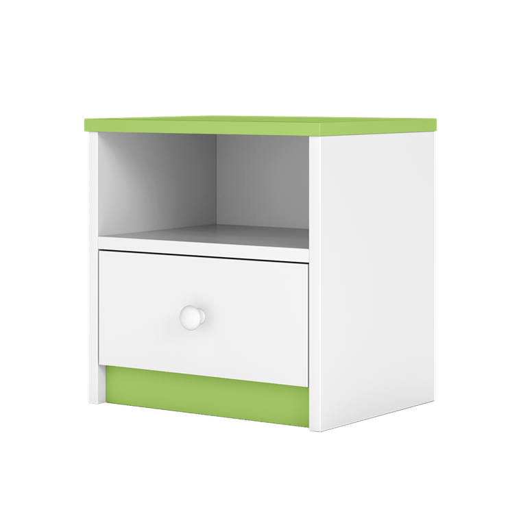 Kocot Kids, Babydreams, szafka nocna, zielona, 181.2-52-90 cm