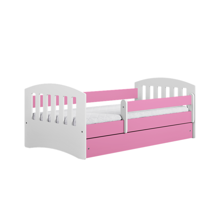 Kocot Kids, Classic 1, łóżko, różowe, 80-180 cm