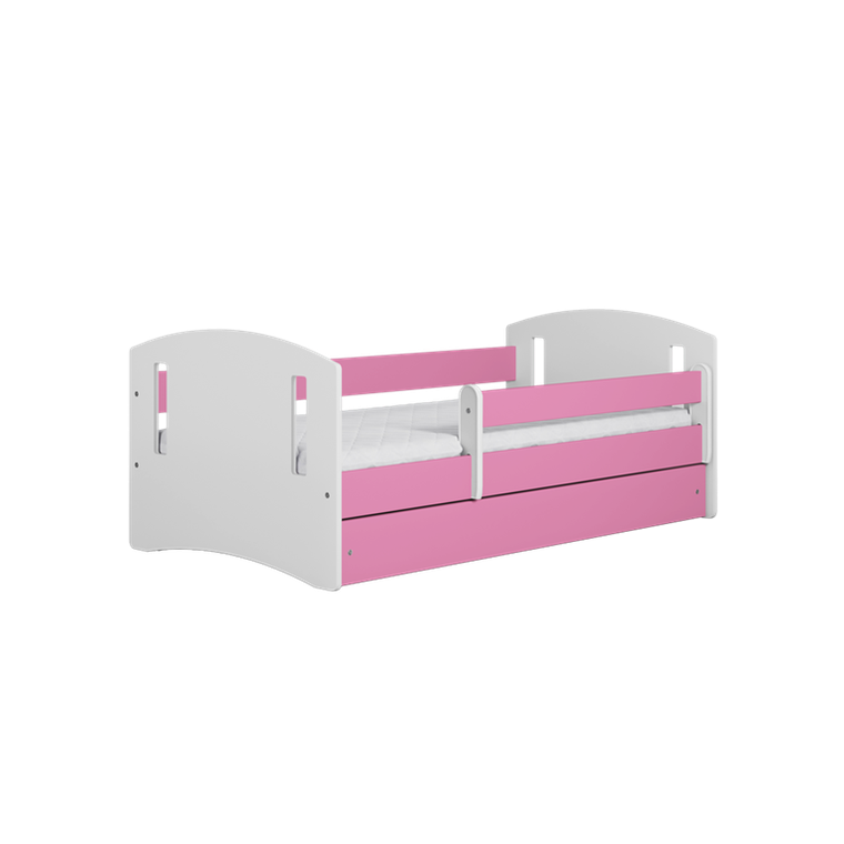 Kocot Kids, Classic 2, łóżko, różowe, 80-160 cm