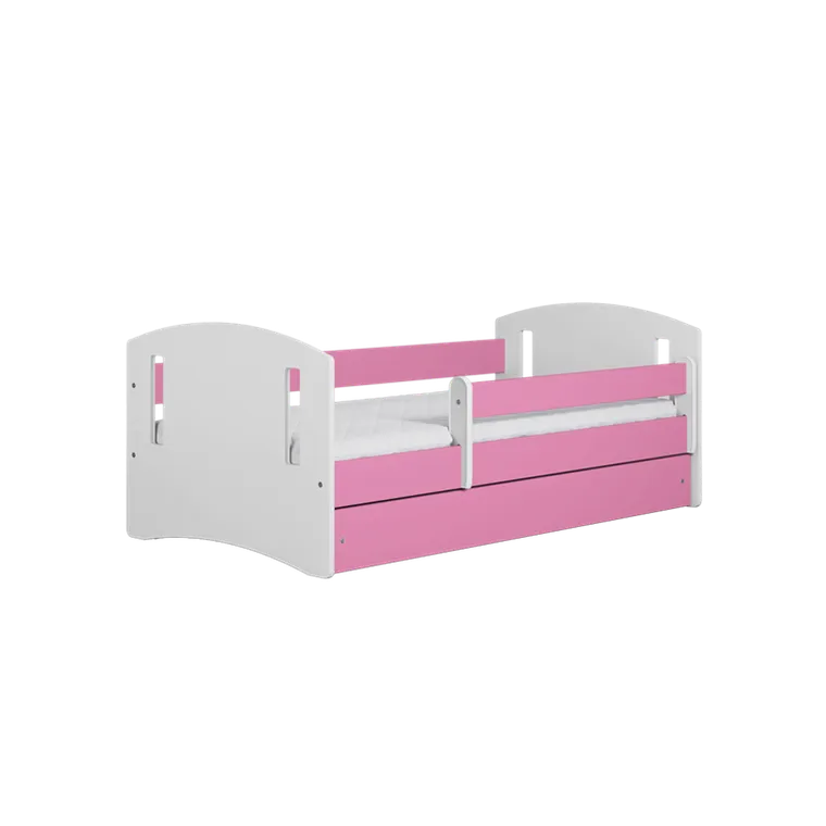 Kocot Kids, Classic 2, łóżko, różowe, 80-180 cm