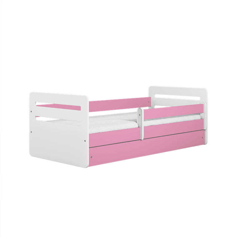 Kocot Kids, Tomi, łóżko, różowe, 80-160 cm