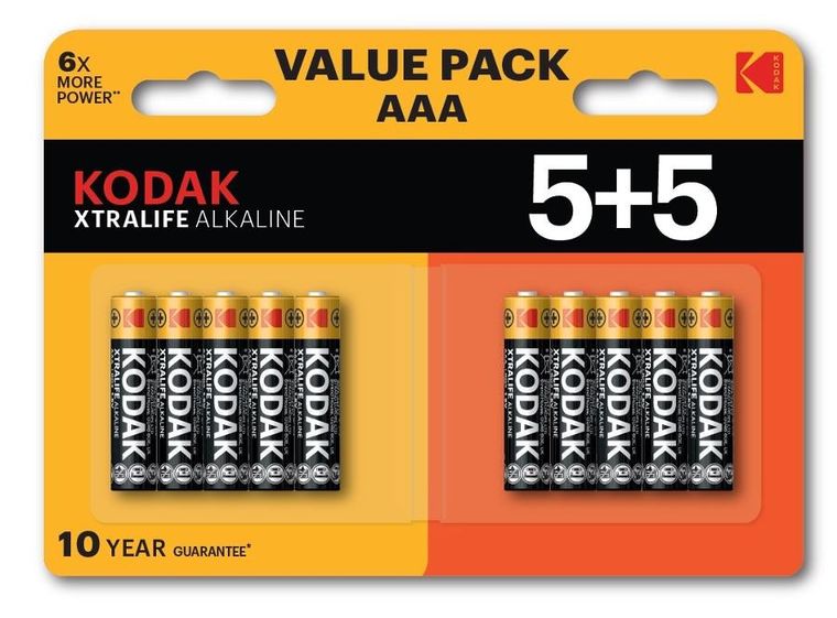 Kodak, Xtralife, baterie alkaliczne, LR3, 10 szt.