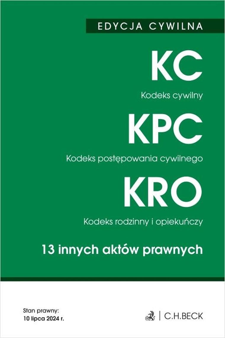 Kodeks cywilny. Kodeks postępowania cywilnego