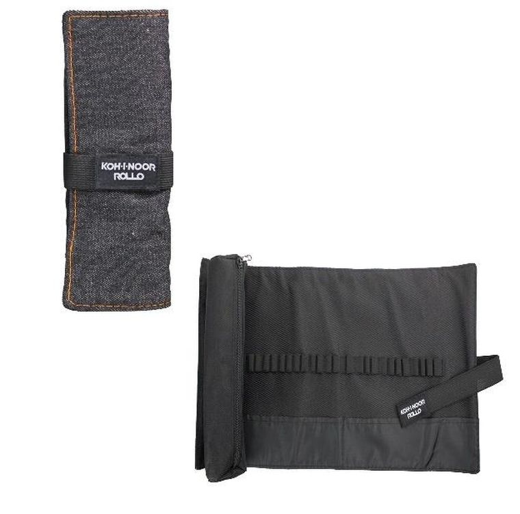 Koh-I-Noor, etui zwijane, jeans czarny