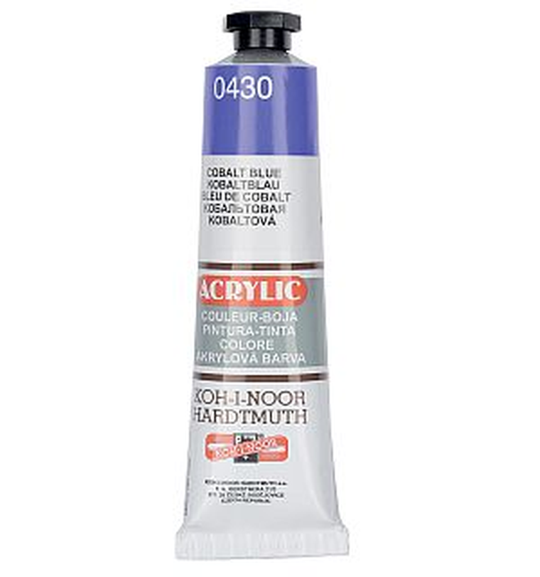 Koh-I-Noor, farba akrylowa, Błękit kobaltowy, 40 ml