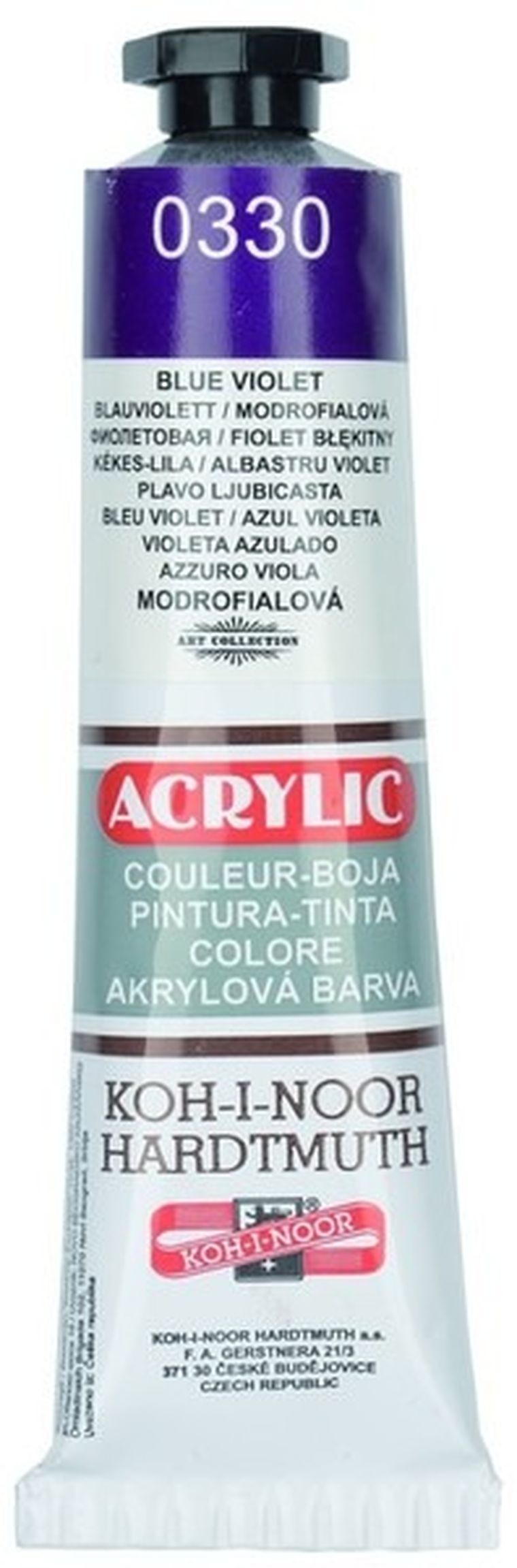 Koh-I-Noor, farba akrylowa, Blue violet, 40 ml
