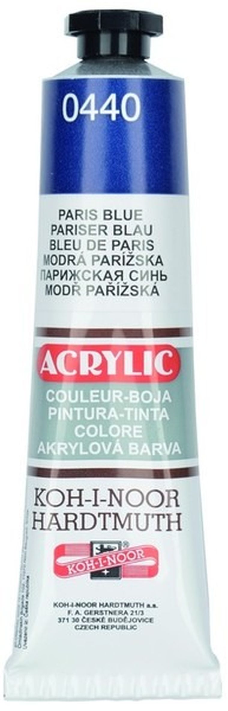 Koh-I-Noor, farba akrylowa, Paris blue, 40 ml
