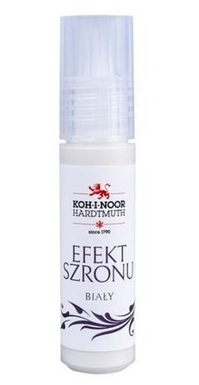 Koh-I-Noor, farba z efektem szronu, biała, 20 ml
