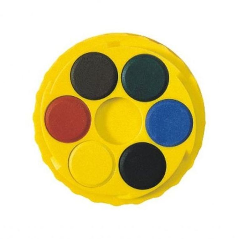 Koh-I-Noor, farby akwarelowe okrągłe, 12 kolorów