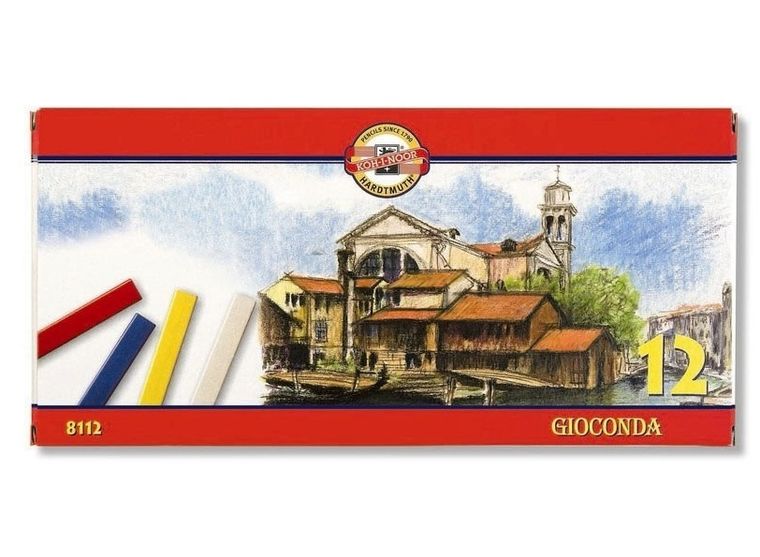 Koh-I-Noor, Gioconda, pastele twarde, 12 kolorów