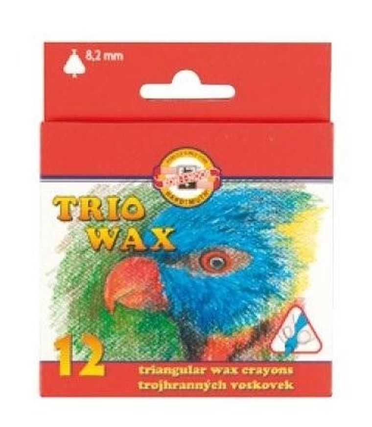 Koh-I-Noor, Jumbo, kredki trójkątne, 12 kolorów