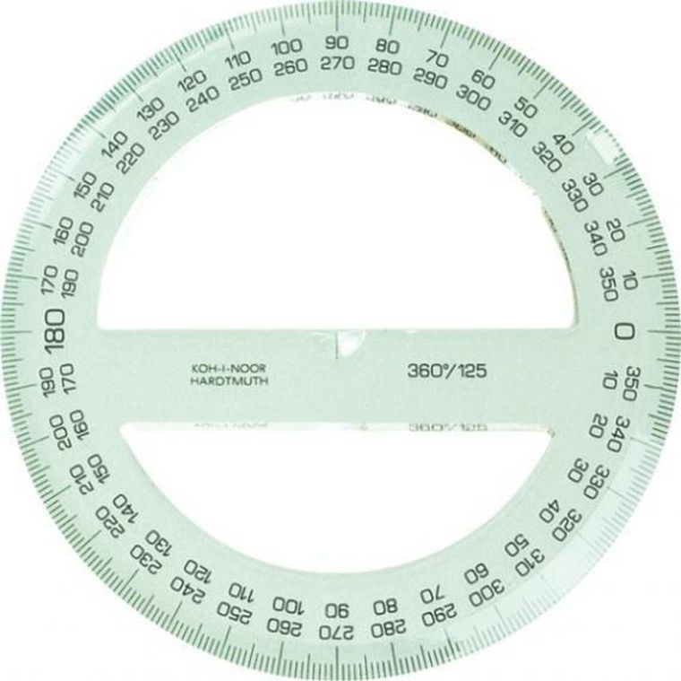 Koh-I-Noor, kątomierz 360/125