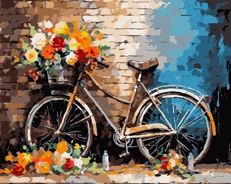 Koh-I-Noor, malowanie po numerach, rower, 40-50 cm