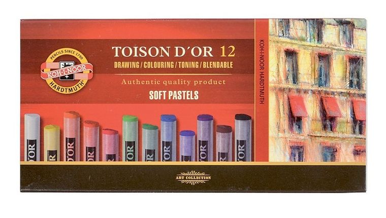 Koh-I-Noor, pastele suche, Toison D'Or, 12 szt.