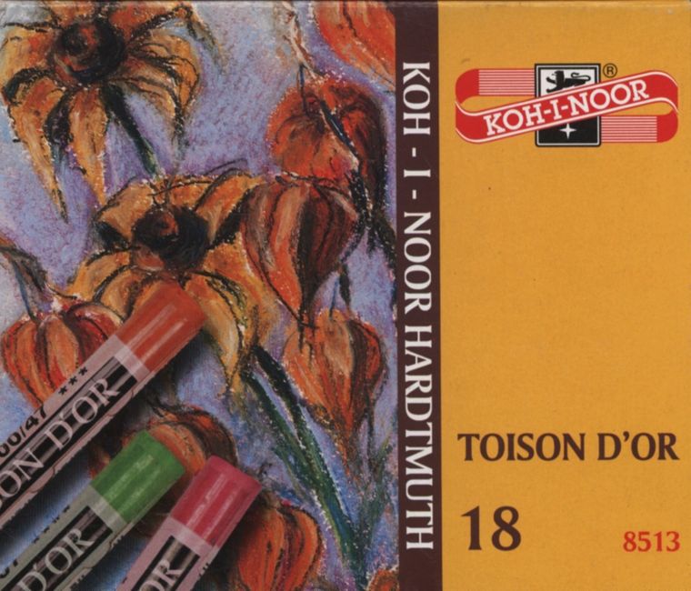 Koh-I-Noor, pastele suche, Toison D'Or, 18 szt.