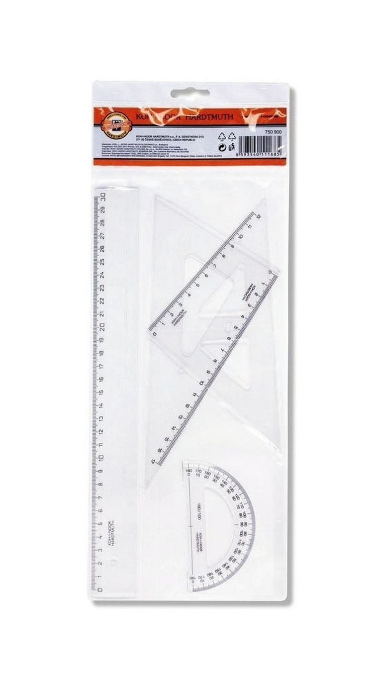 Koh-I-Noor, średni zestaw kreślarski