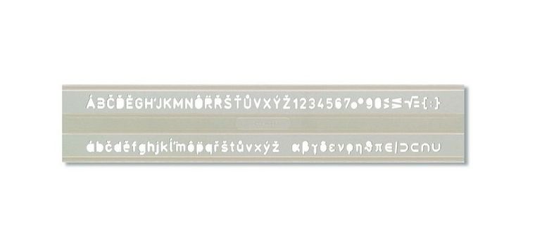 Koh-I-Noor, szablon cyfrowo-literowy, 2.00 mm