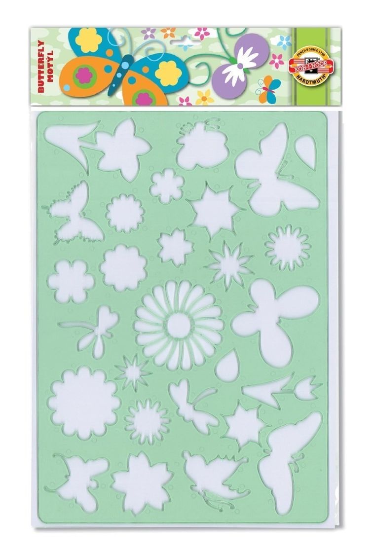 Koh-I-Noor, szablon do rysowania, Łąka