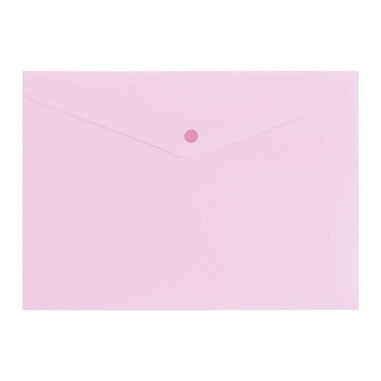 Koh-I-Noor, teczka zamykana na zatrzak A4, pastel różowy