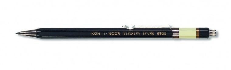 Koh-I-Noor, Toison D'or, ołówek automatyczny, metalowy, 2 mm