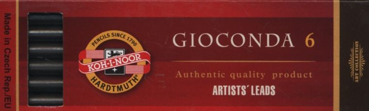 Koh-I-Noor, wkład grafitowy 4865/4B, 5,6 mm, 6 szt.