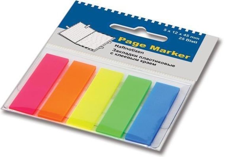 Koh-I-Noor, zakładki indeksujące, błyszczące, 5-25 fiszek