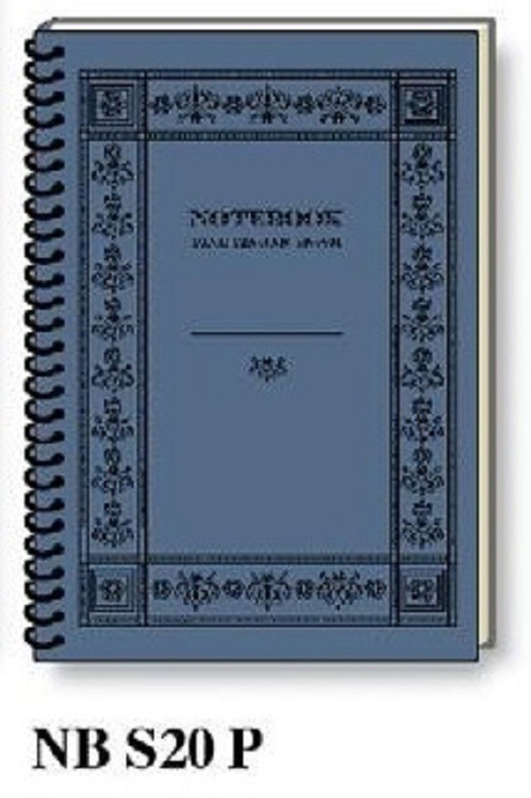 Kołonotatnik ozdobny A6, 64 kartki, 1 szt.